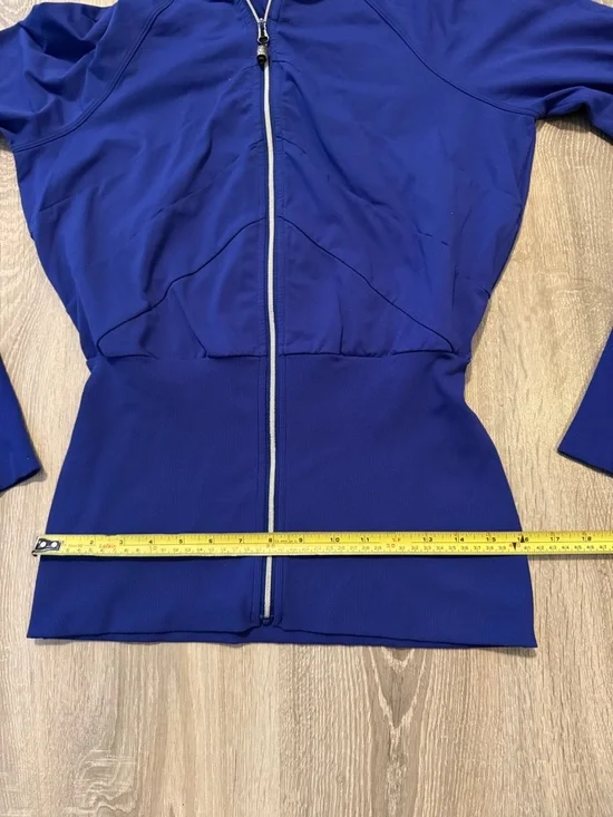 Lululemon Life Your Spirits Full Zip Jacket - Royal Blue - Picture 9 of 9